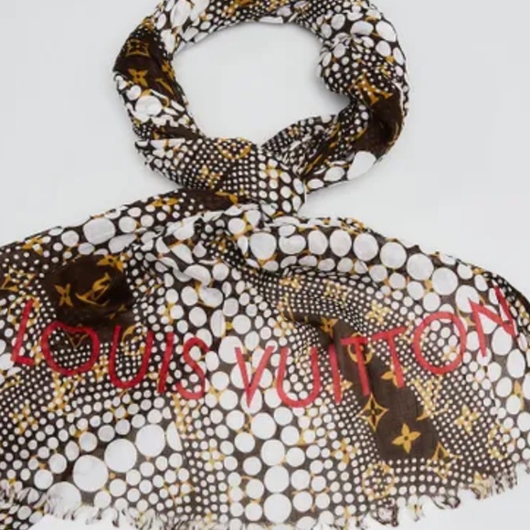 Louis Vuitton Yoyoi Kusama Scarf - Picture 1 of 8